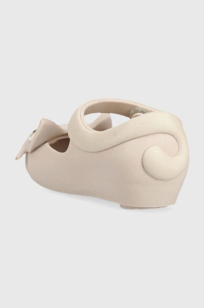 Дитячі балетки Melissa ULTRAGIRL II SP колір бежевий фото 4
