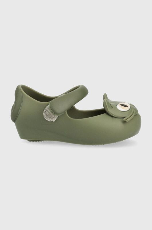 Дитячі балетки Melissa ULTRAGIRL II SP колір зелений фото 2