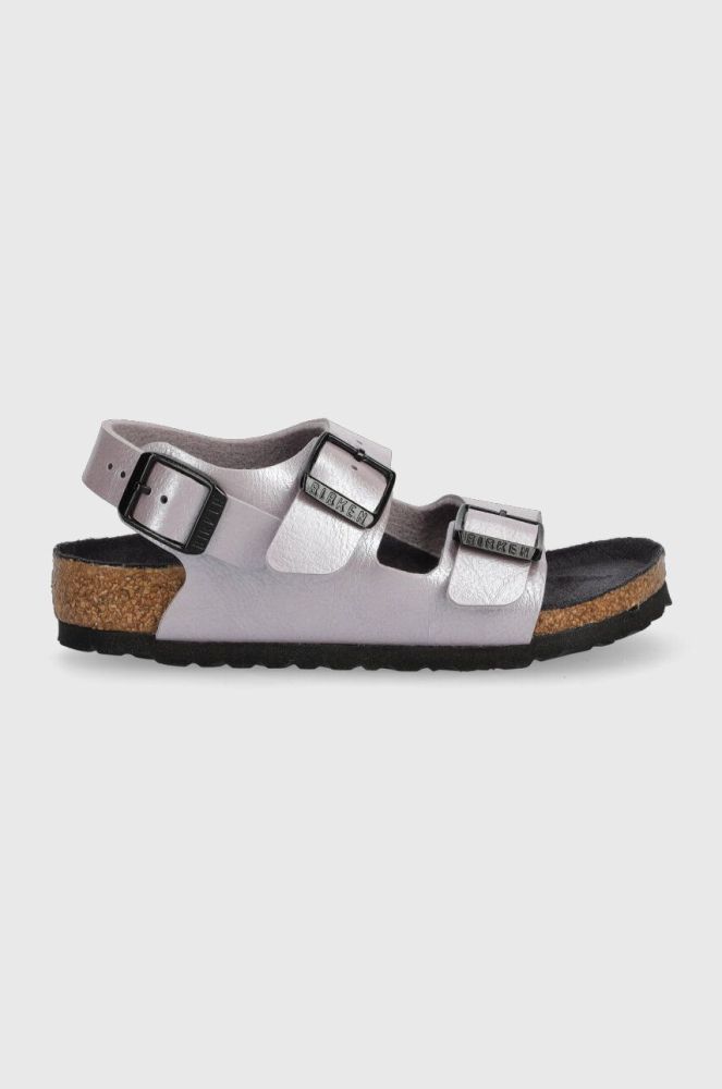 Дитячі сандалі Birkenstock Milano колір фіолетовий