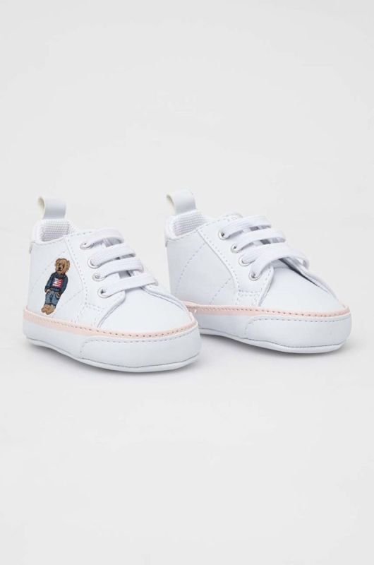 Черевики для немовля Polo Ralph Lauren колір білий (3507503) фото 2