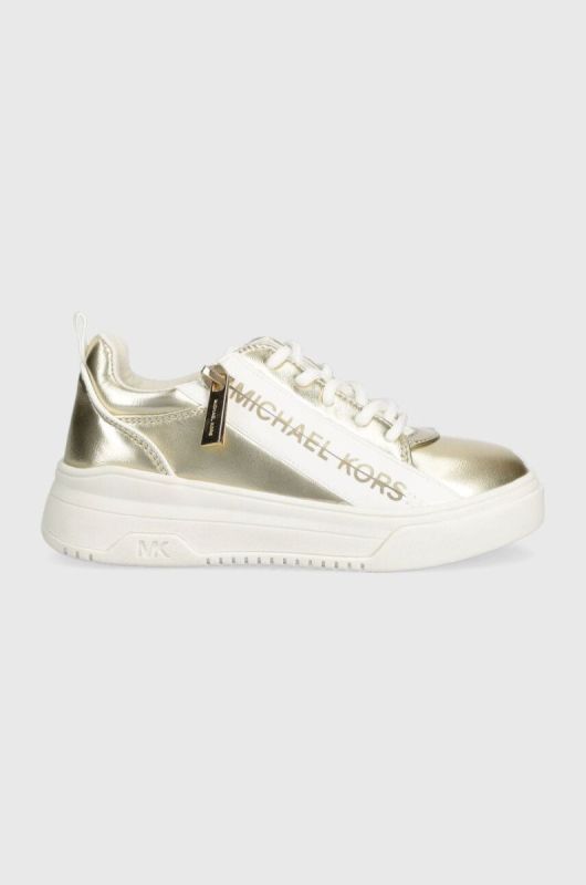 Дитячі кросівки Michael Kors колір золотий