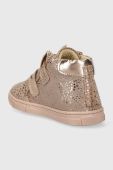 Дитячі шкіряні кросівки Primigi колір бежевий