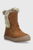 Дитячі замшеві зимові черевики Primigi колір коричневий (3657096)