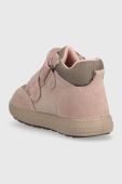 Дитячі замшеві туфлі Primigi колір рожевий (3466937)