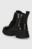Дитячі черевики UGG K ASHTON LACE UPLITTER колір чорний