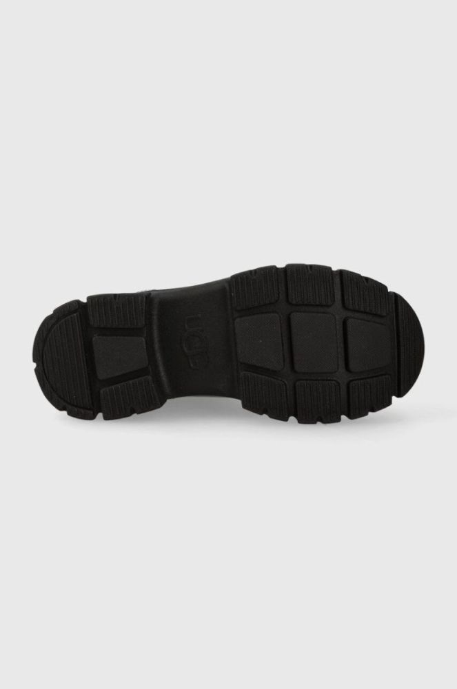 Дитячі черевики UGG K ASHTON LACE UPLITTER колір чорний фото 5