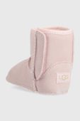 Дитячі замшеві чоботи UGG I BABY CLASSIC G колір рожевий