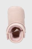 Дитячі замшеві чоботи UGG I BABY CLASSIC G колір рожевий