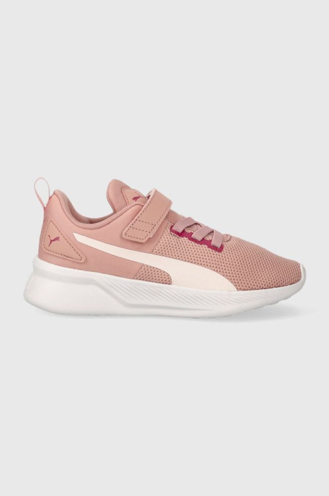 Дитячі кросівки Puma Flyer Runner V PS колір рожевий