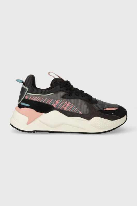 Дитячі кросівки Puma RS-X Sweater Wthr Jr колір чорний