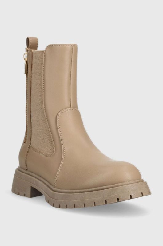 Дитячі черевики Tommy Hilfiger колір бежевий (3446688) фото 2