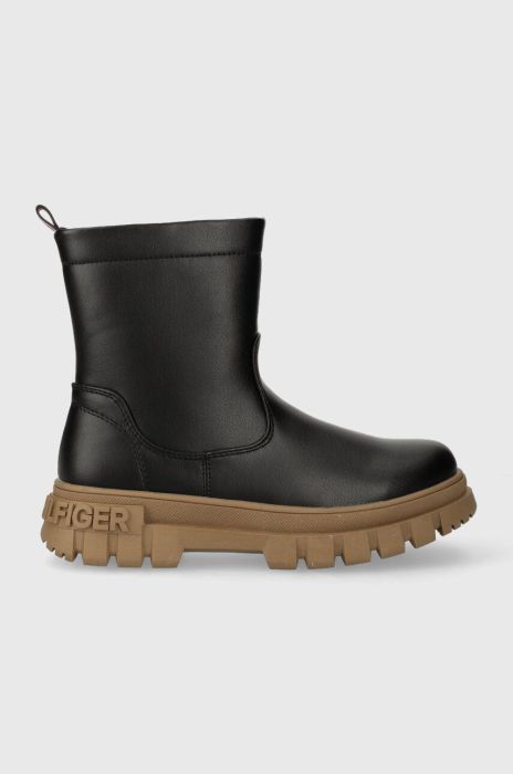 Дитячі черевики Tommy Hilfiger колір чорний (3450585) Дитячі черевики Tommy Hilfiger колір чорний (3450585)