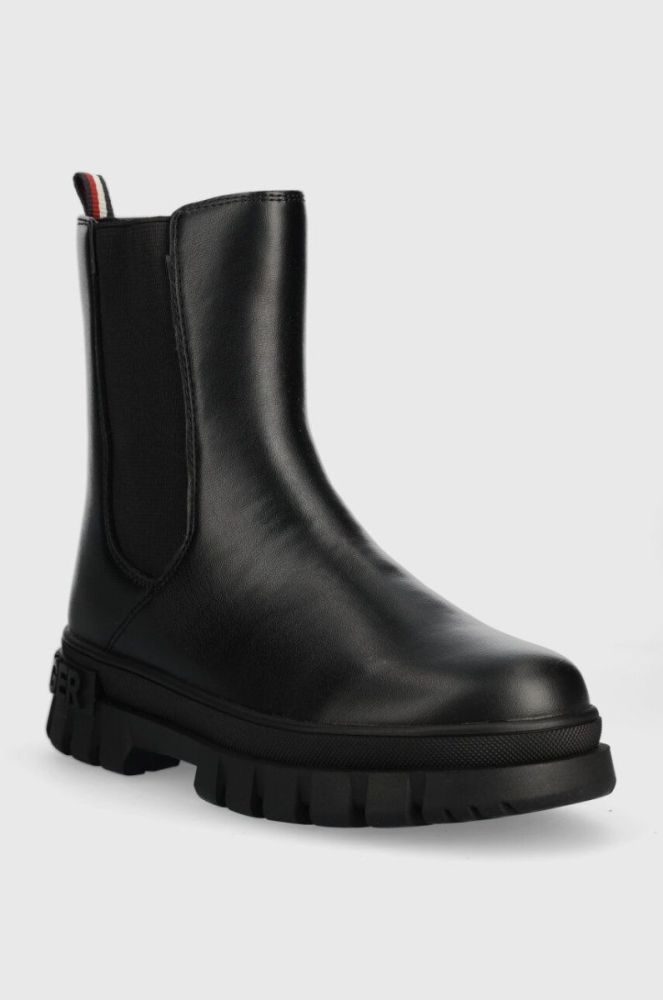 Дитячі черевики Tommy Hilfiger колір чорний (3385936) фото 2