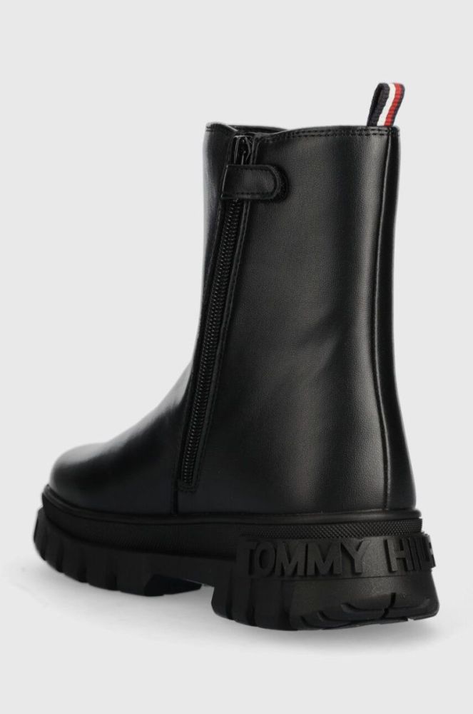 Дитячі черевики Tommy Hilfiger колір чорний (3385936) фото 3