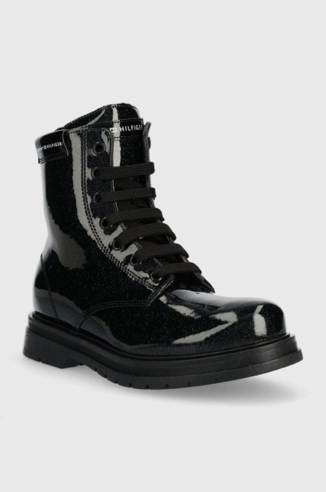 Дитячі черевики Tommy Hilfiger колір чорний (3391309) фото 2