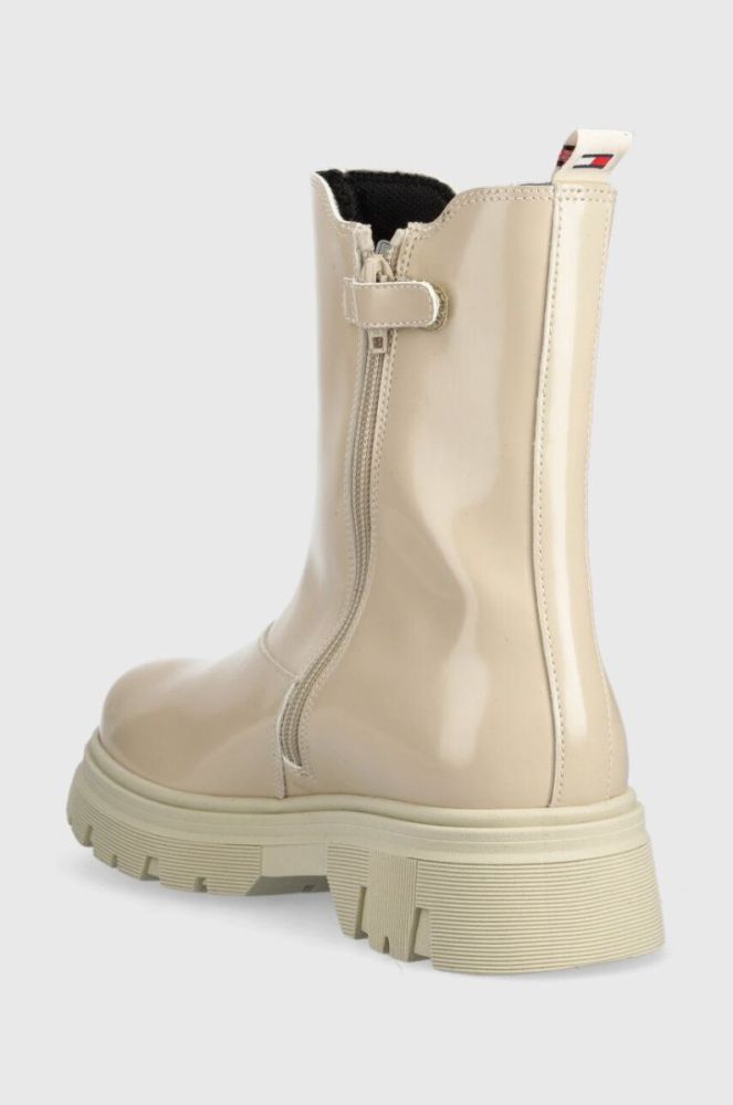 Дитячі черевики Tommy Hilfiger колір бежевий (3391320) фото 3
