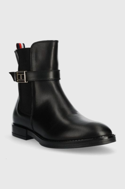 Дитячі черевики Tommy Hilfiger колір чорний (3391344) фото 2