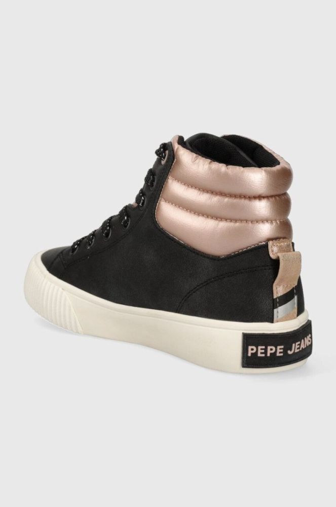 Дитячі кросівки Pepe Jeans колір чорний (3466956) фото 3