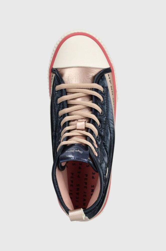 Дитячі кеди Pepe Jeans колір синій (3466965) фото 4