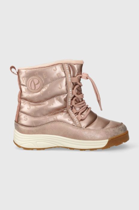 Дитячі чоботи Pepe Jeans колір рожевий