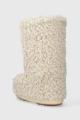 Дитячі чоботи Moon Boot 14028700 MB ICON FAUX CURLY колір бежевий