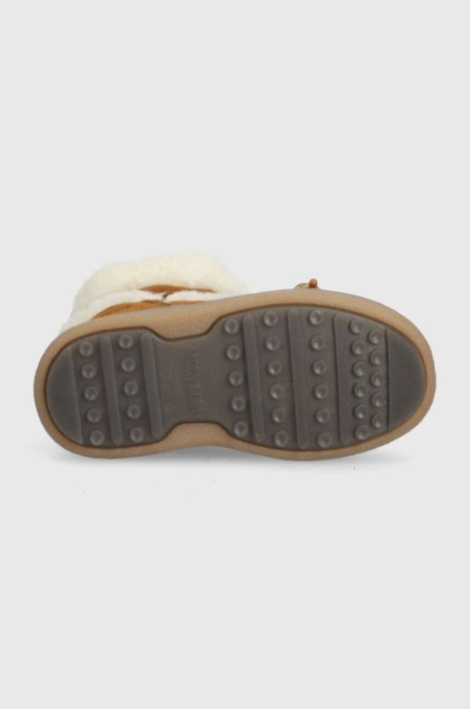 Дитячі чоботи Moon Boot 34300800 MB JTRACK SHEARLING колір бежевий фото 5