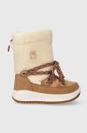Дитячі чоботи Tommy Hilfiger колір коричневий (3593288) Дитячі чоботи Tommy Hilfiger колір коричневий (3593288)