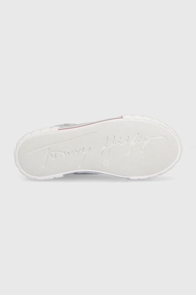 Дитячі кеди Tommy Hilfiger колір срібний (3446745) фото 5