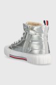 Дитячі кеди Tommy Hilfiger колір срібний (3446760)