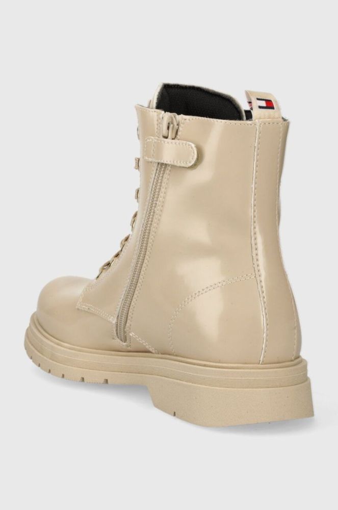 Дитячі черевики Tommy Hilfiger колір бежевий (3446782) фото 3