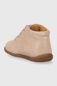 Дитячі шкіряні туфлі Pom D'api STAND-UP FLY колір бежевий