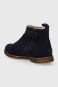 Дитячі замшеві черевики Pom D'api CITY APPLE колір синій (3530971)