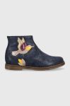 Дитячі замшеві черевики Pom D'api CITY COLIBRI колір синій (3531944)