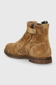 Дитячі шкіряні черевики Pom D'api колір бежевий (3500822)