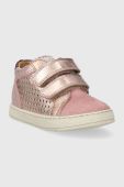 Дитячі туфлі Pom D'api MOUSSE EASY PERFO колір рожевий Дитячі туфлі Pom D'api MOUSSE EASY PERFO колір рожевий