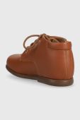 Дитячі шкіряні туфлі Pom D'api колір коричневий (3486169)