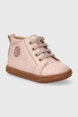 Дитячі шкіряні туфлі Shoo Pom колір рожевий (3554765)