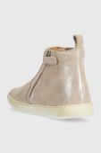 Дитячі шкіряні черевики Shoo Pom колір бежевий (3568024)