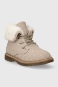 Дитячі черевики zippy колір бежевий