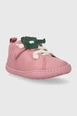Дитячі шкіряні туфлі Camper 80153.G колір рожевий Дитячі шкіряні туфлі Camper 80153.G колір рожевий