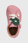 Дитячі шкіряні туфлі Camper 80153.G колір рожевий Дитячі шкіряні туфлі Camper 80153.G колір рожевий
