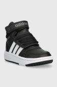 Дитячі кросівки adidas Originals HOOPS MID 3. AC I колір чорний
