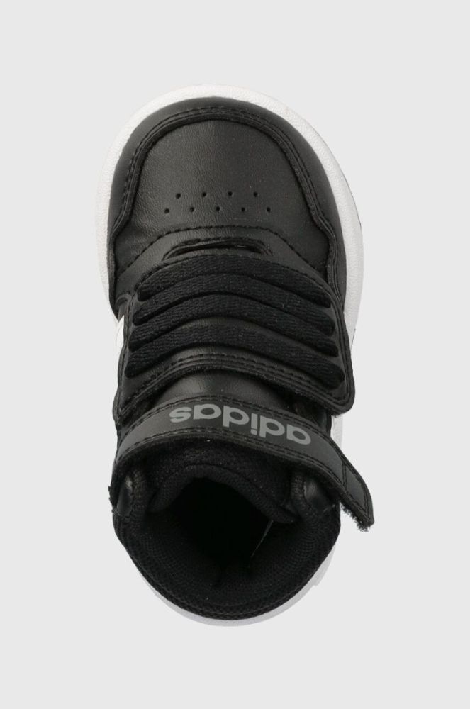 Дитячі кросівки adidas Originals HOOPS MID 3. AC I колір чорний фото 4
