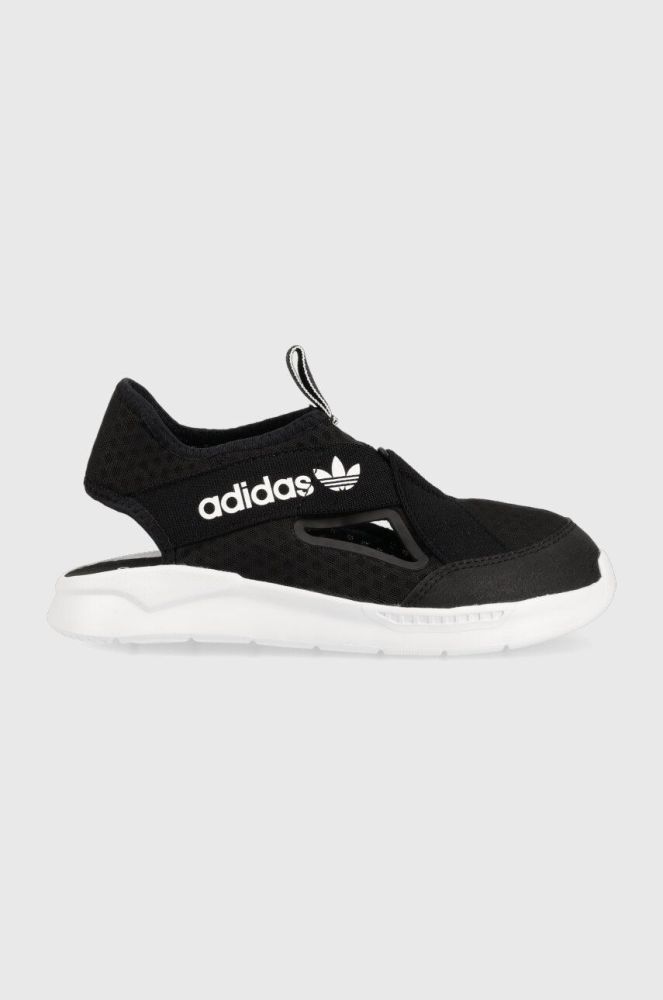 Дитячі сандалі adidas Originals 36 SANDAL C колір чорний