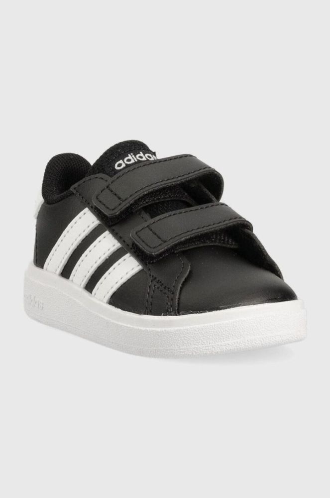 Детские кроссовки adidas GRAND COURT цвет черный (3356470) фото 2