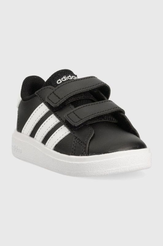 Дитячі кросівки adidas GRAND COURT колір чорний (3356470) фото 2