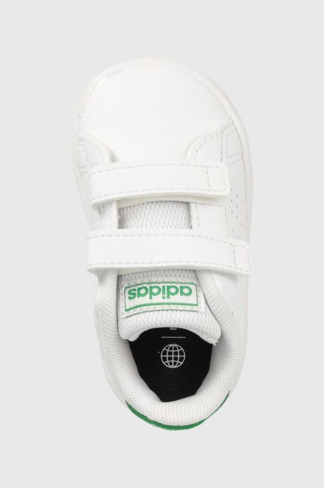 Дитячі кросівки adidas ADVANTAGE колір білий (3320896) фото 4