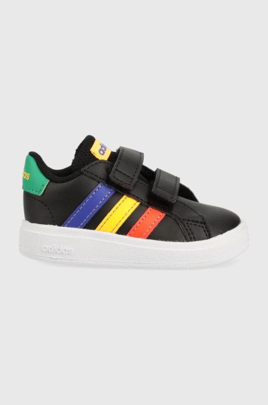 Дитячі кросівки adidas GRAND COURT 2. CF колір чорний