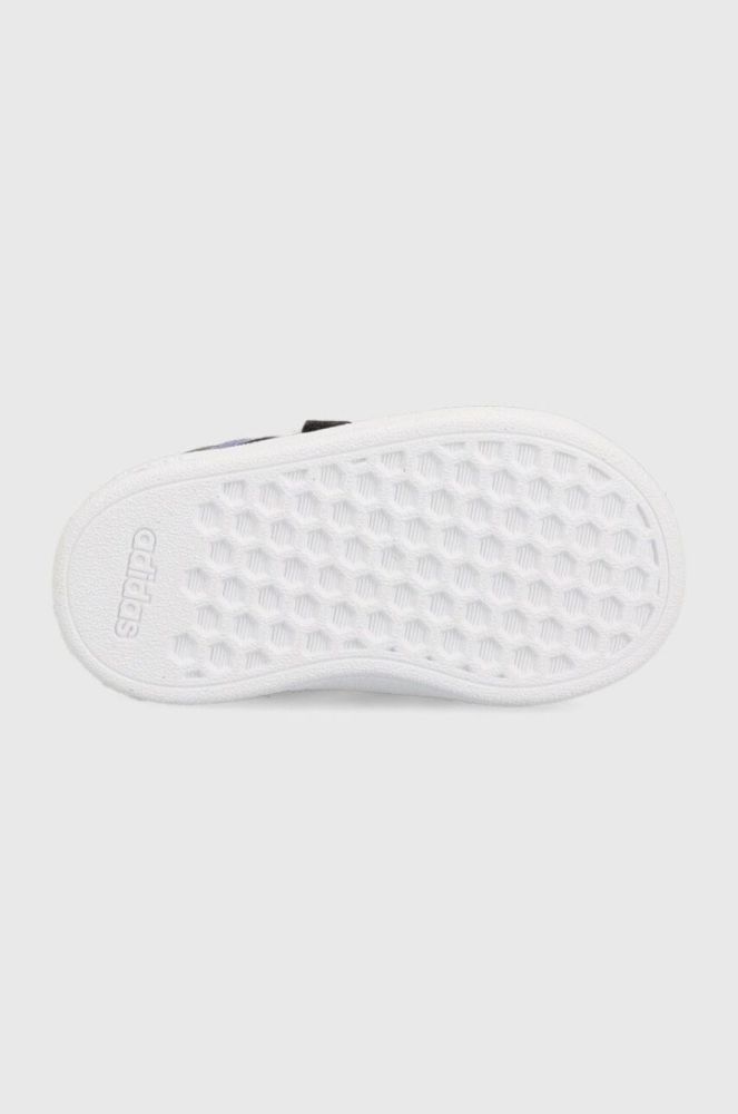 Дитячі кросівки adidas GRAND COURT 2. CF колір чорний фото 5