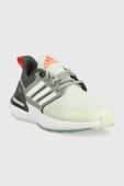 Дитячі кросівки adidas RapidaSport K колір зелений